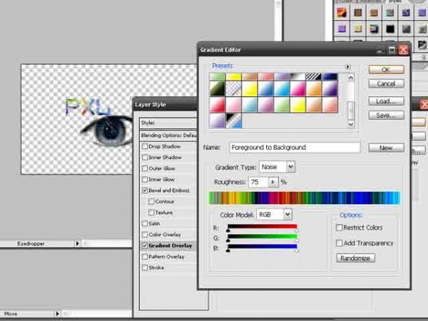 Creation of Logo: Step 2